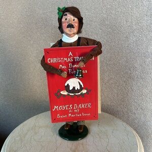 Byers’ Choice Ltd. 1994 “The Carolers” Mrs. Bumbles Plum Pudding Moyes Baker